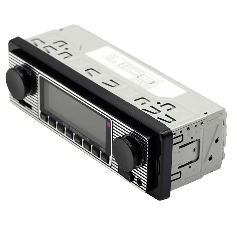 1 Din автомобильный стерео MP3-плеер fm-радио Bluetooth 4,0 USB AUX вход Поддержка TF карта U диск 12 В Автомагнитола