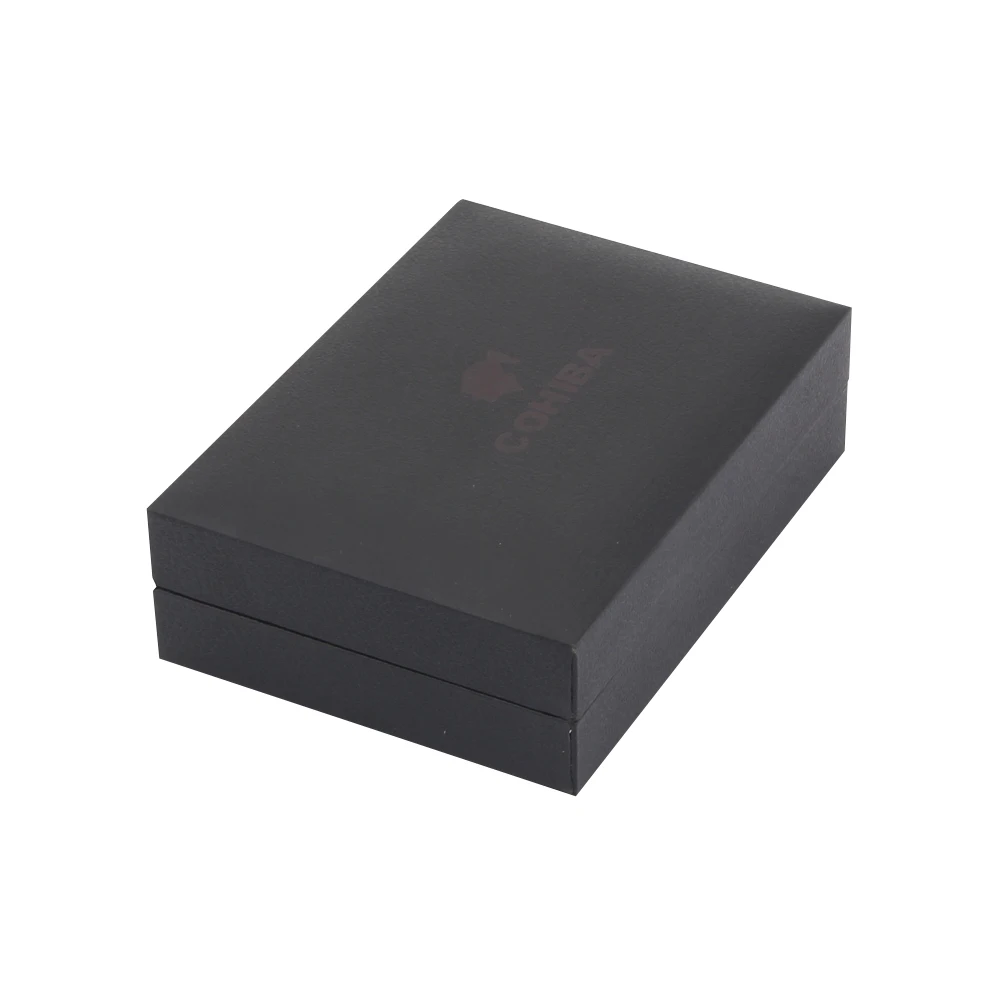COHIBA ветрозащитные зажигалки, 3 фонарь, газовая зажигалка для сигар, карманная металлическая зажигалка, аксессуары для сигарет, многоразовые W/Cigar Punch