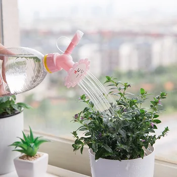 

2-in-1 Plants Irrigator Cartoon Smile Face Sprinkler Head Watering Device
