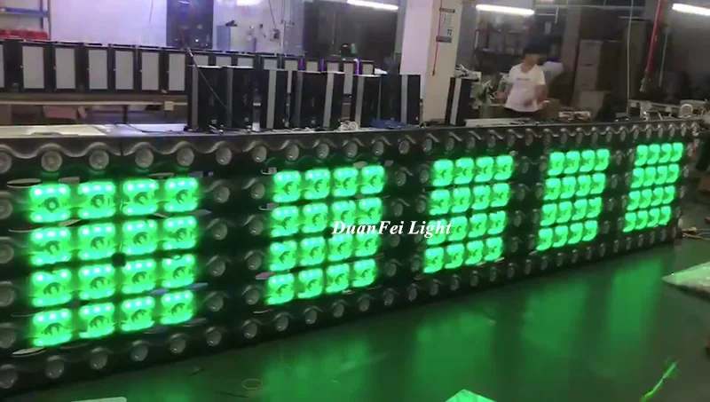 10 шт. 36x3 Вт rgb Блиндер dmx Матрица led мыть Лира Крытый сценический фон Блиндер led rgb