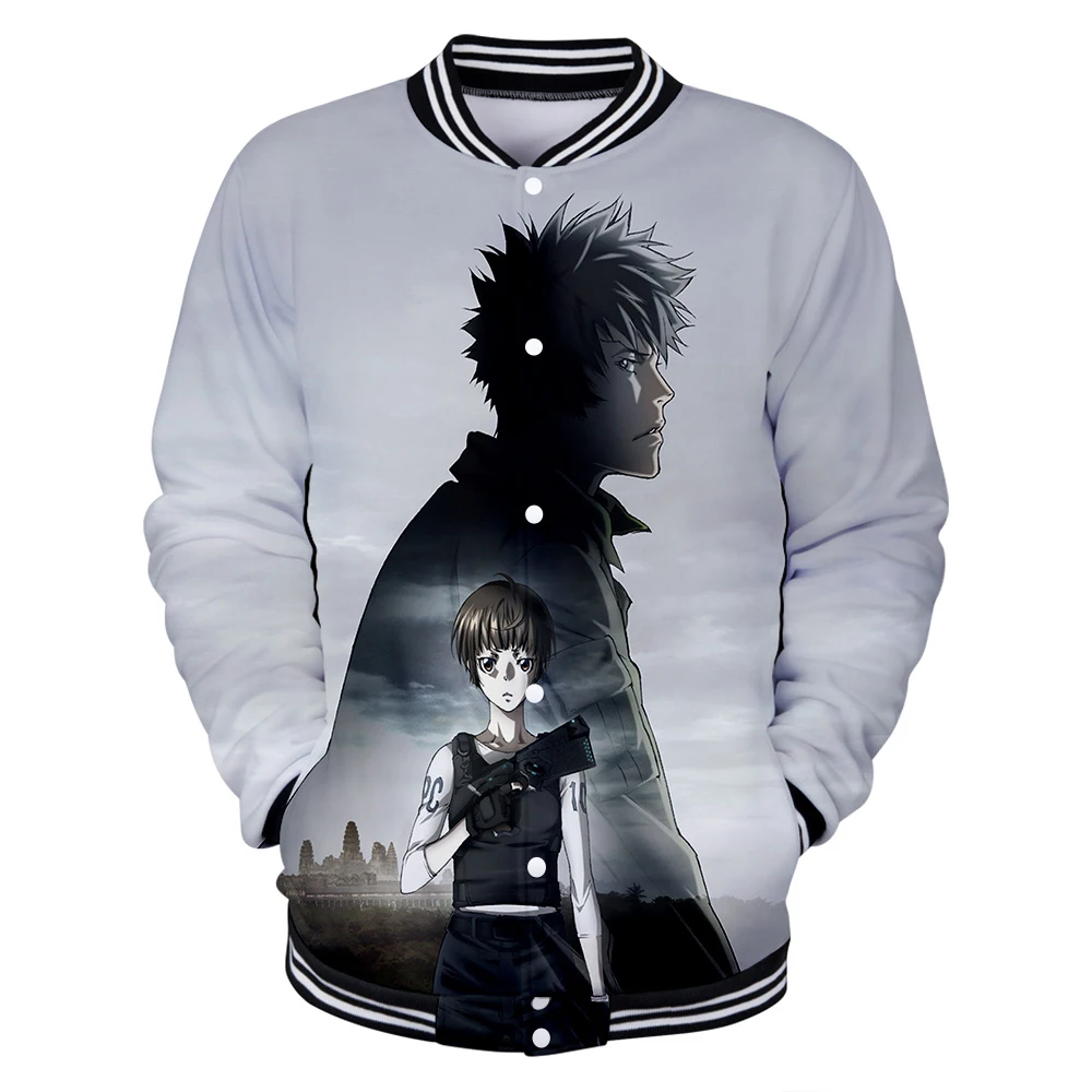 Psycho-Pass 3D куртка для мужчин Горячая эксклюзивная модная зимняя куртка мужская популярная новая стильная повседневная куртка 3D одежда XXS-4XL