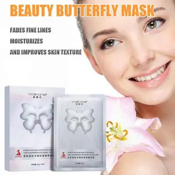 

Beauty Butterfly Style Mask Moisturize Essence Whitening Oil Control Firming Skin Face Care Remove Crow's Feet
