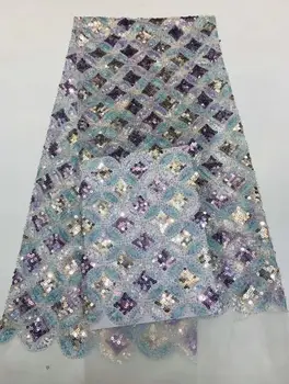 

Soft material ZH-586813 French Lace Fabrics good price African Tulle Lace Fabric