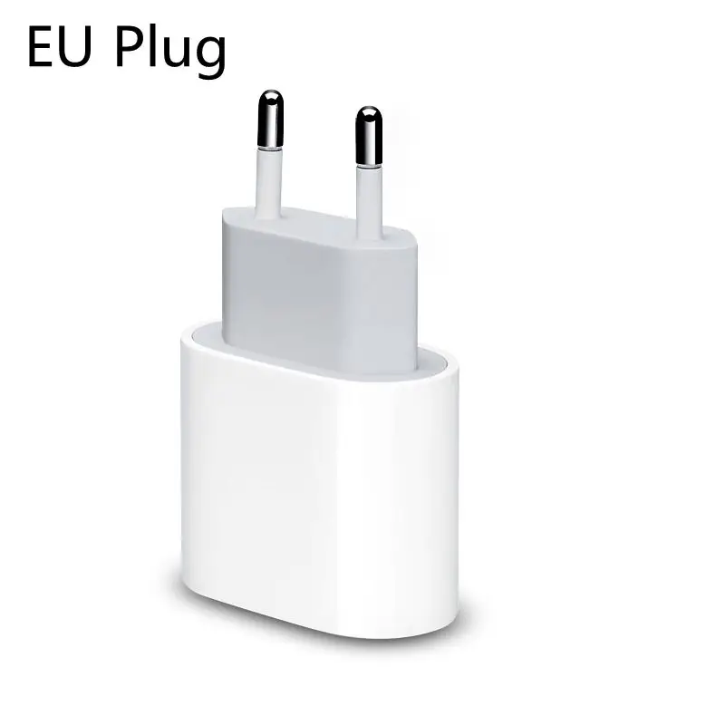 EU PD 18W Оригинальное 18 Вт PD QC4.0 3,0 быстрое зарядное устройство для Apple iPhone 11 Pro 8 Plus XR XS Max iPad mini usb type-C Быстрая Зарядка адаптер для путешествий - Тип штекера: EU PD 18W