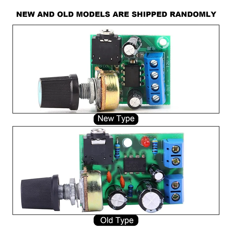LM386 슈퍼 미니 앰프 보드, 3V-12V, 0.5W-10W 스피커 저잡음 전력 소비, 스피커 오디오 시스템 용 DIY