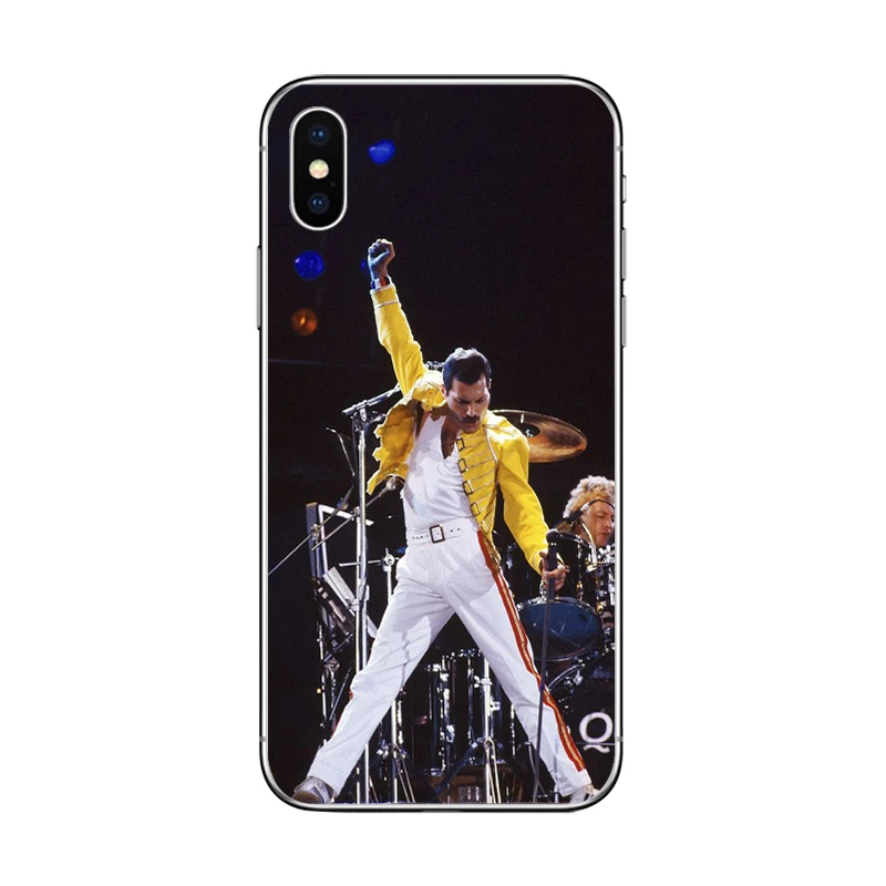 Чехол ciciber Freddie Mercury для iPhone 11 Pro Max чехол телефона X XR XS 7 8 6 6S Plus 5 мягкий из