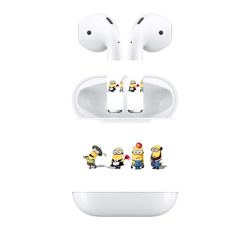 Для AirPods Skins наклейка Съемная клейкая декоративная переводная картинка на кожу