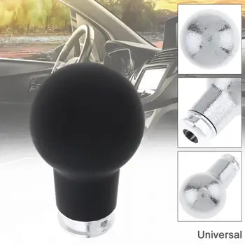 

Universal Circular Metal Car Manual Transmission Gear Shift Handball Knob with 4Plastic Adapter/Special Wrench/Mounting Screws