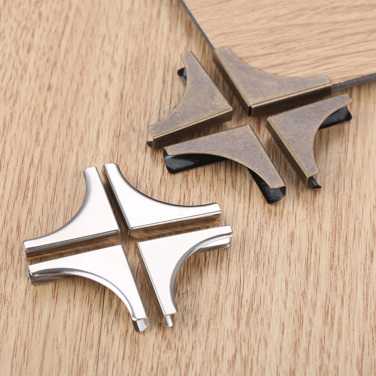 20pcs 22mm Antique Jewelry Box Corner Protectors Book Scrapbooking