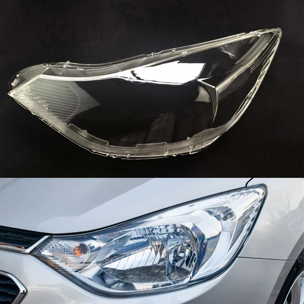 Driver Side Для Chevrolet Sail 3 крышка фары автомобиля объектив прозрачные линзы Авто оболочка Крышка - Цвет: Driver Side