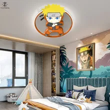 

Cartoon Ceiling Lamp For Kid Room Children Bedroom LED Anime Lamps Modern Indoor Creative Surface Mount Light 3 Color Dimmable