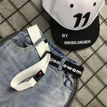 Джинсовые брюки для мальчиков детские штаны г., стиль, весна-лето, модные повседневные штаны в Корейском стиле для больших мальчиков, летние шорты