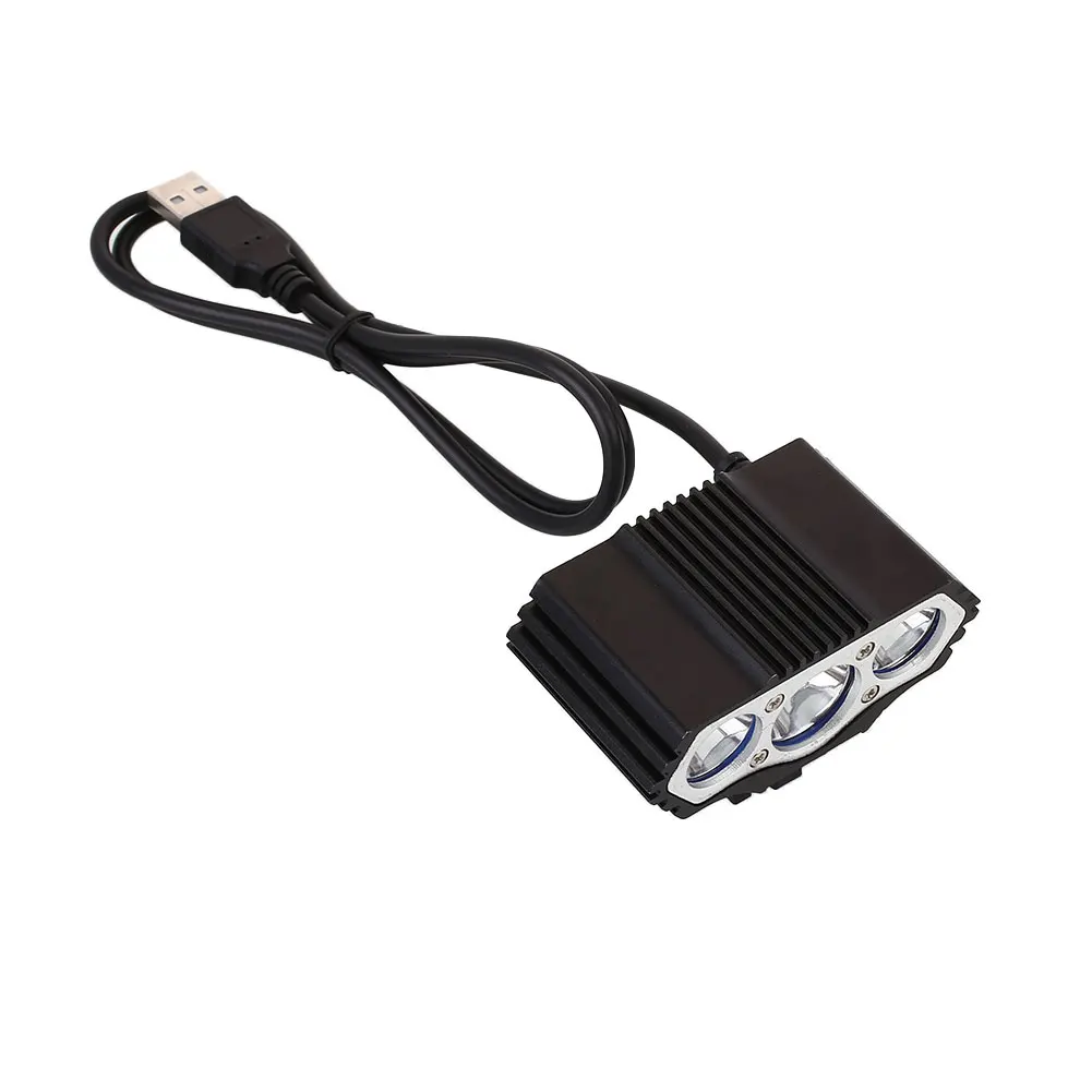 Велосипедная Лампа 3LED 3LED 3LED металлическая Ночная велосипедная зарядка