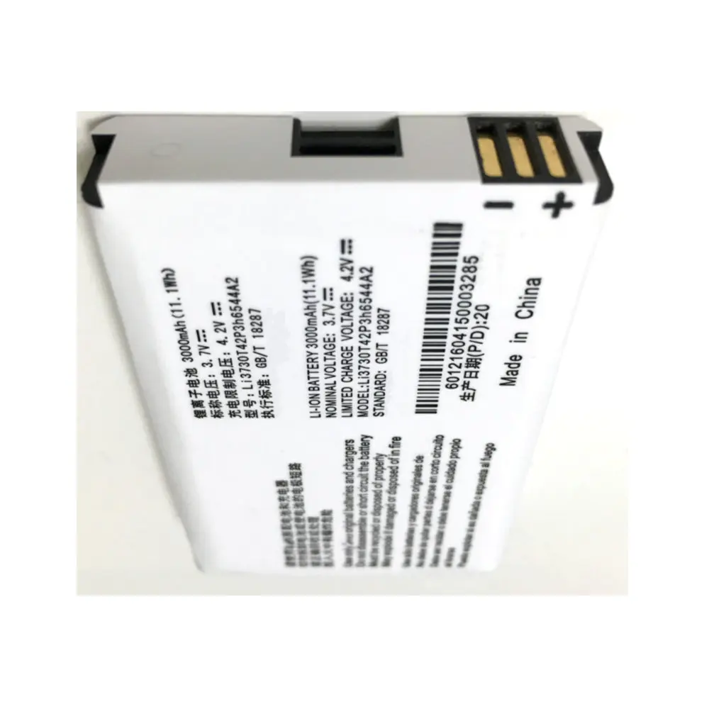 Li3730T42P3h6544A2 3000 мАч для ZTE MF286 MF96 MF96U Z289L Высококачественная сменная батарея |