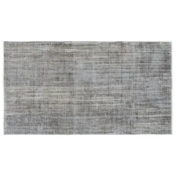 

Handmade Blue Vintage Overdyed Turkish Area Rug 122x222 Cm-4'0''X7'3''