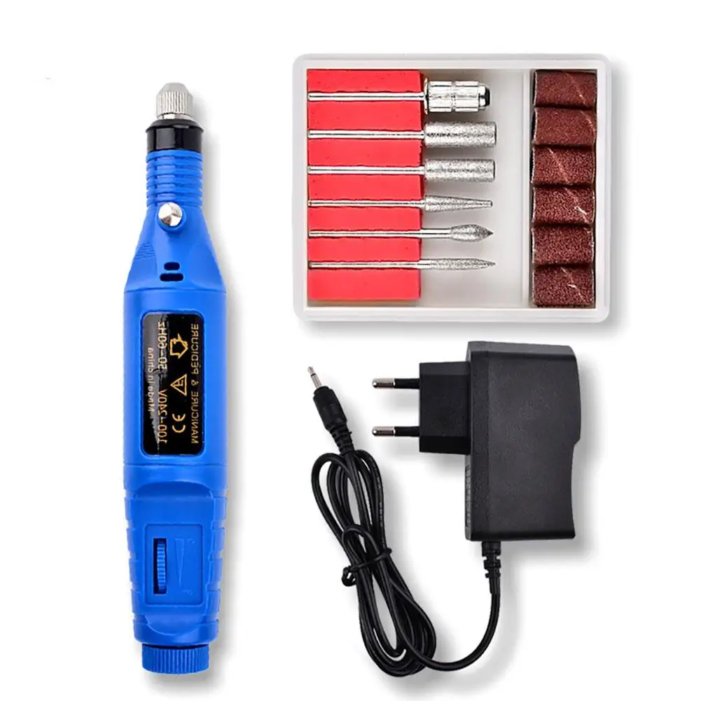 

VIBRANT GLAMOUR Professional Mini Electric Nail Drill Kit Manicure Pedicure Tool Nails Polisher File Nail Art Tools