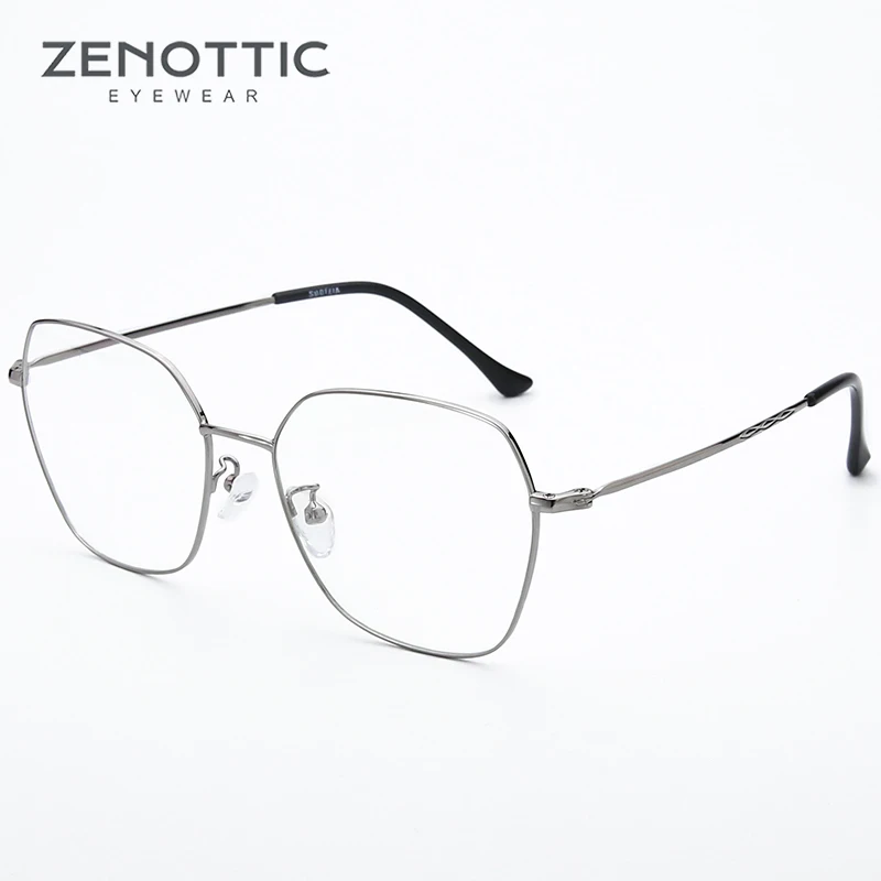 ZENOTTIC анти синий светильник компьютерные очки оправа для женщин фирменный дизайн