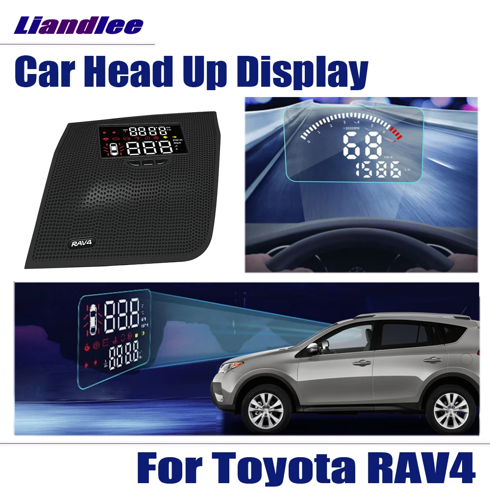 

Safe Driving Screen Full Function OBD For Toyota RAV4 2013 2014 2015 Car HUD Head Up Display Projector Windshield