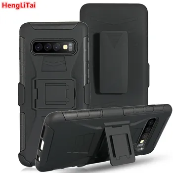 

Shockproof Rugged Hybrid Combo Hard Case Armor Cover+Belt Clip Holster For Samsung Galaxy S10e/S10 Plus/S20/S20 Plus/S20 Ultar