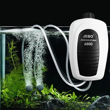 

Ultra Silent Aquarium Air Pump Single & Double Outlet Adjustable Air Volume Fish Air Compressor Oxygen Airpump 2.5/3/3.5W