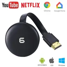 HDMI беспроводной дисплей 2,4G/5G wifi Дисплей приемник 1080P Мобильный экран литой зеркальный адаптер ключ Chromecast Pusher Netflix