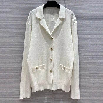 

Women Sweater Cardigan Ladies V-Neck Knit Sweater Cardigan Autumn Clothing Casual