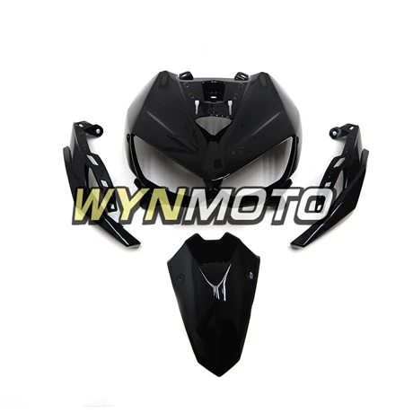 Глянцевый чистый черный полный обтекатель комплект для Kawasaki Z1000 z1000 15 17 ABS пластик впрыска кузова мотоцикла