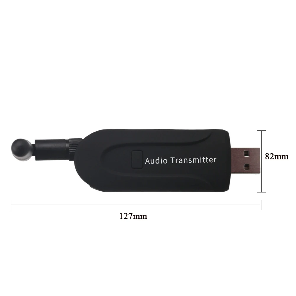 Стерео адаптер для ТВ ПК простой Bluetooth 4,0 антенный адаптер прочный мини USB A2DP беспроводной аудио передатчик Портативный