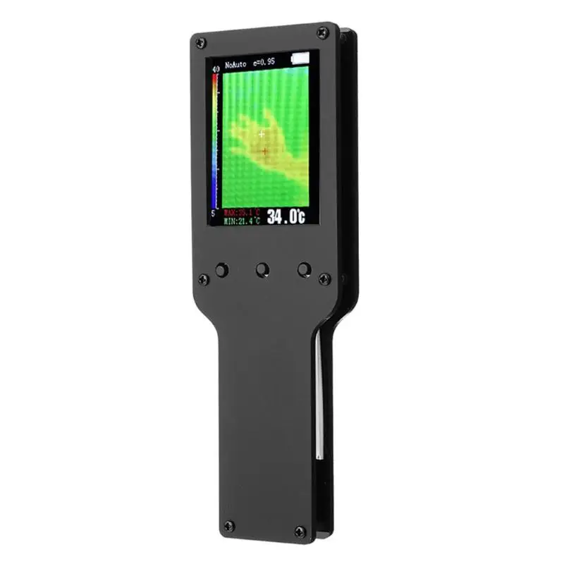 

High Pixel Infrared Thermal Imager Handheld Thermometer Non-contact LCD Backlight Display Pyrometer Temperature Meter