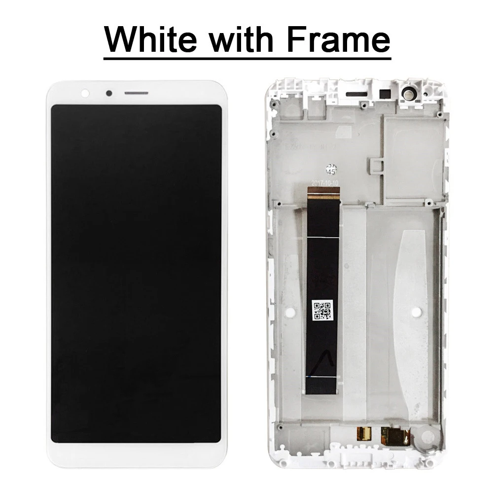 Skup Czarny biały dla Asus Zenfone Max Plus M1 wyświetlacz LCD ekran dotykowy Digitizer X018D X018DC zamiennik dla ASUS ZB570TL LCD