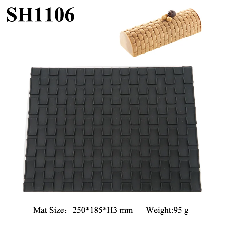 Silicone Baking Mats Set with Cake Decorating and Fondant Molds - Versatile Dessert Bakeware Collection