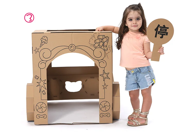 Модель для изготовления ювелирных изделий Материал Бумага Toy Box картон House DIY Собранный ручной работы машины аэроплана лодка
