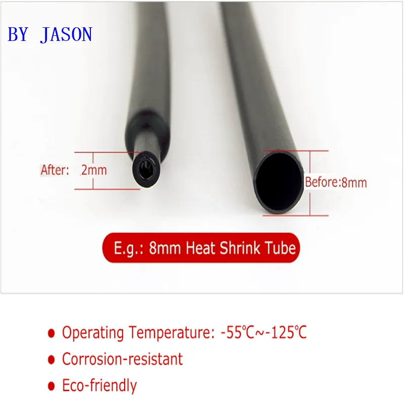 

Heat Shrink Tube with Glue Adhesive Lined 4:1 Dual Wall Tubing Sleeve Wrap Wire Cable kit 4mm 6mm 8mm 12mm 16mm 20mm 24mm 32mm