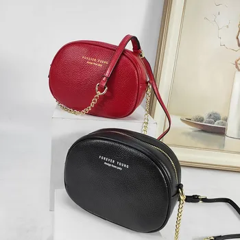 

Women Genuine Leather Small Handbags Zipper Shoulder Bags Female Crossbody Handbag Purses and bags High Quality