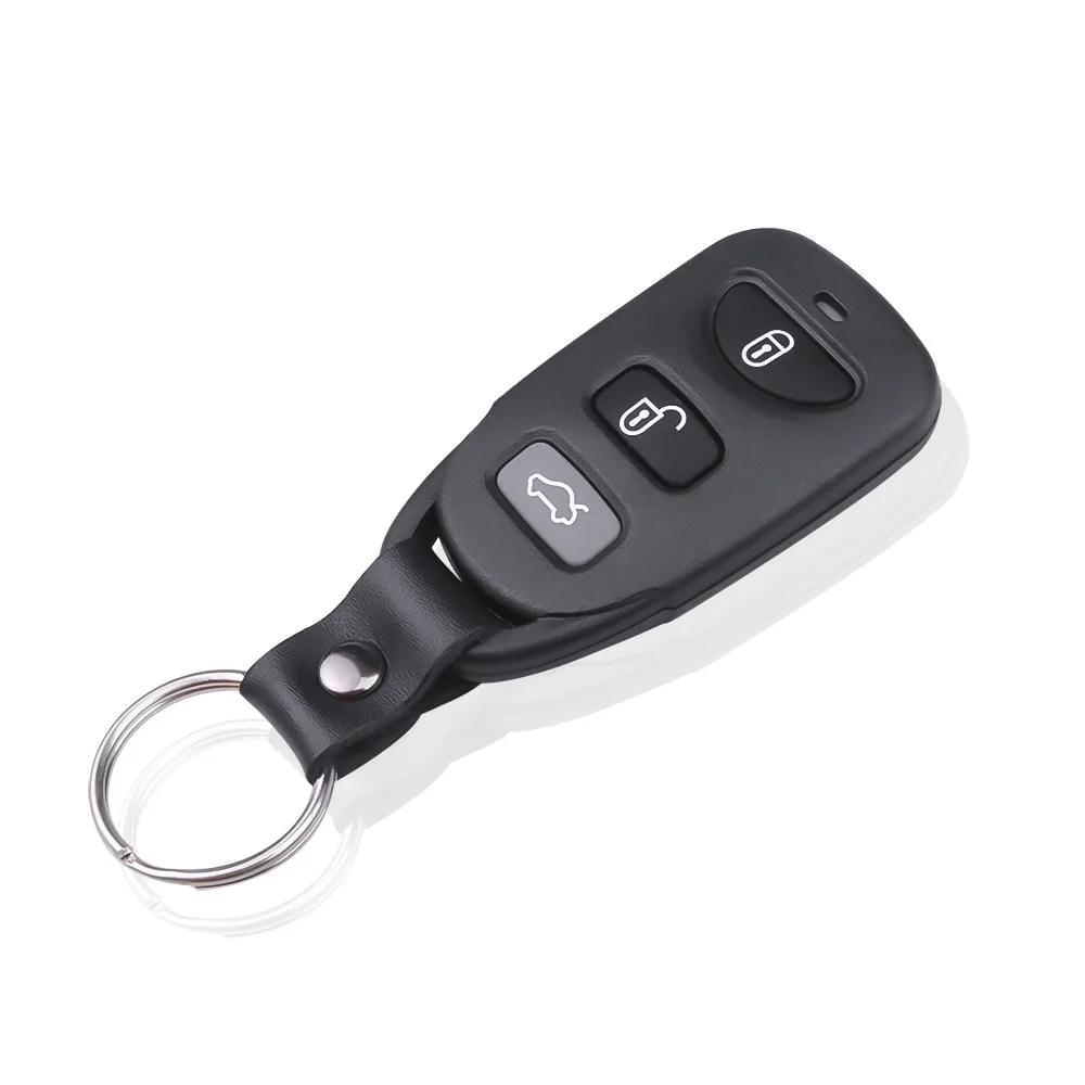 

Portable 433mhz Controller Black Electric Garage Door Remote Control Key Fob Cloning Cloner 3 Keys Gate Controller Car Key