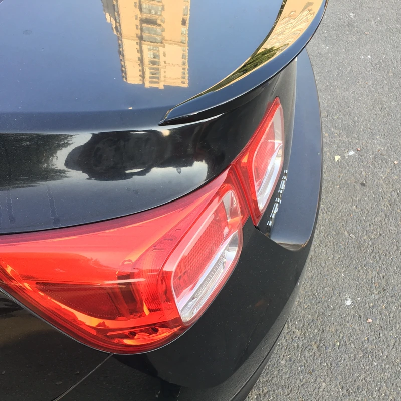 Для Chevrolet Malibu 2013 ABS Пластик грунтовка Цвет внешний задний спойлер хвост багажнике крыло