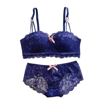 

Top Sexy Sets Underwear Push-up Comfortable Gathering Adjustable Bra and Panty Sets