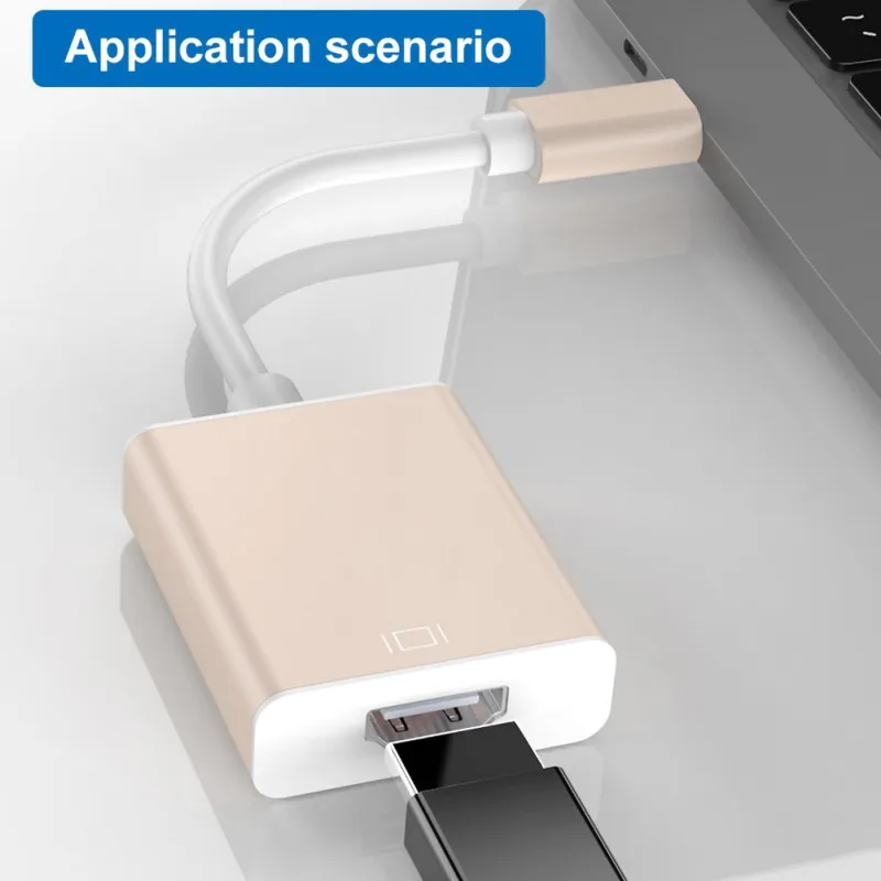 Супер Тип usb C к HDMI конвертер 1080P HD ясно AV ТВ адаптер для ноутбуков Monitor