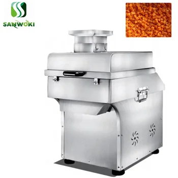 

Commercial vegetable carrot cube dicing machine onion cube cutting machine potato chopping machine tomato chopper machine