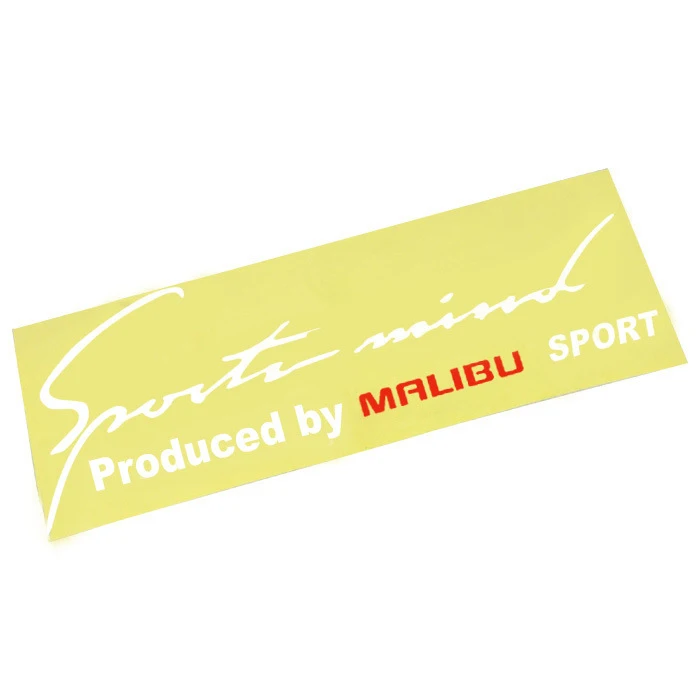 Новые стильные спортивные наклейки Malibu, декоративные водостойкие Переводные картинки для Chevrolet Malibu