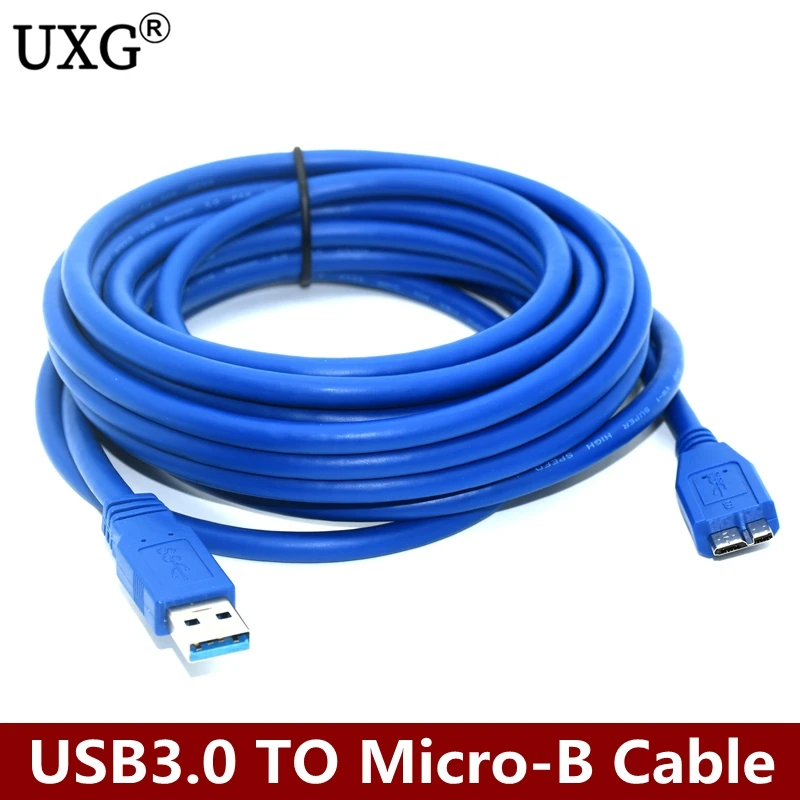 Micro B USB 3 0 кабель м 5 рабочая камера SLR для съемки в помещении ПК компьютер Canon 5DS R 7D2