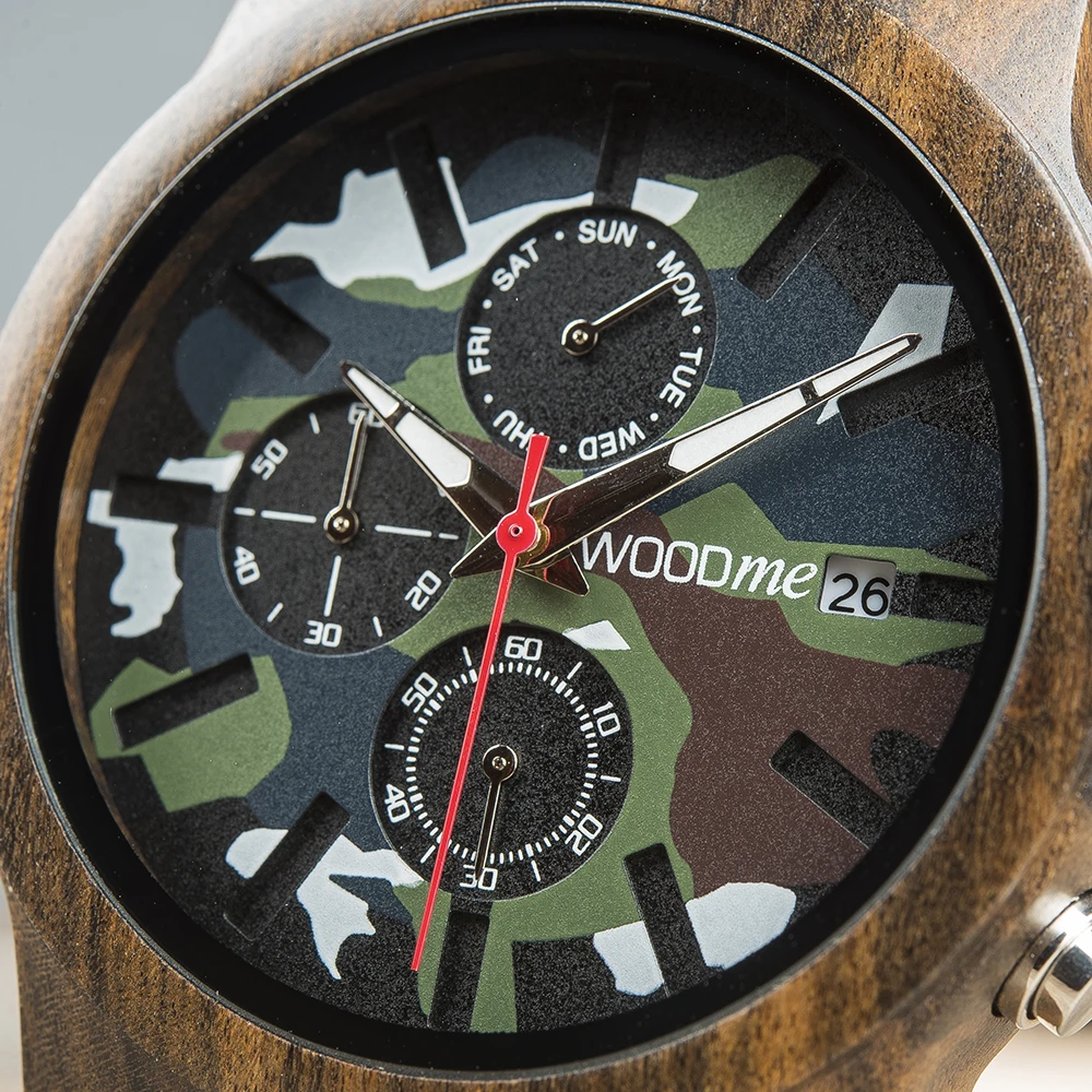 Reloj hombre военные часы мужские наручные часы с хронографом люксовый бренд подарок на Рождество в коробке Отображение Даты Недели Прямая поставка