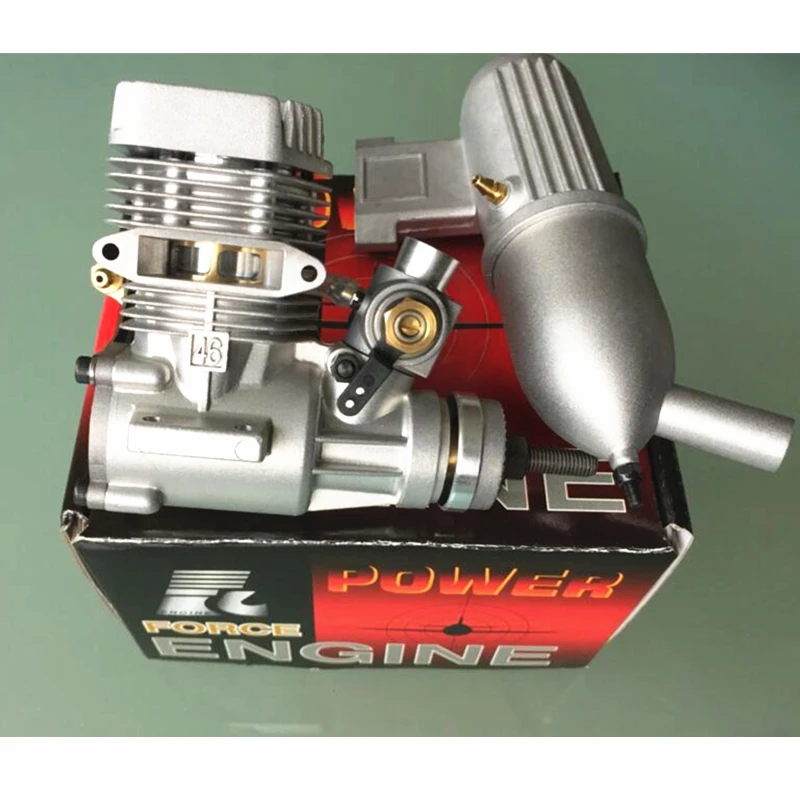 

FC S46AII 2 Stroke 7.45CC Nitro RC Engine for Fixed wing Airplane RC model