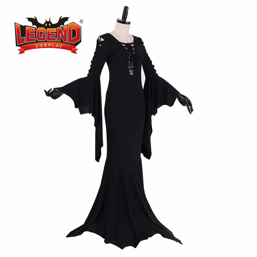 vintage morticia addams dress
