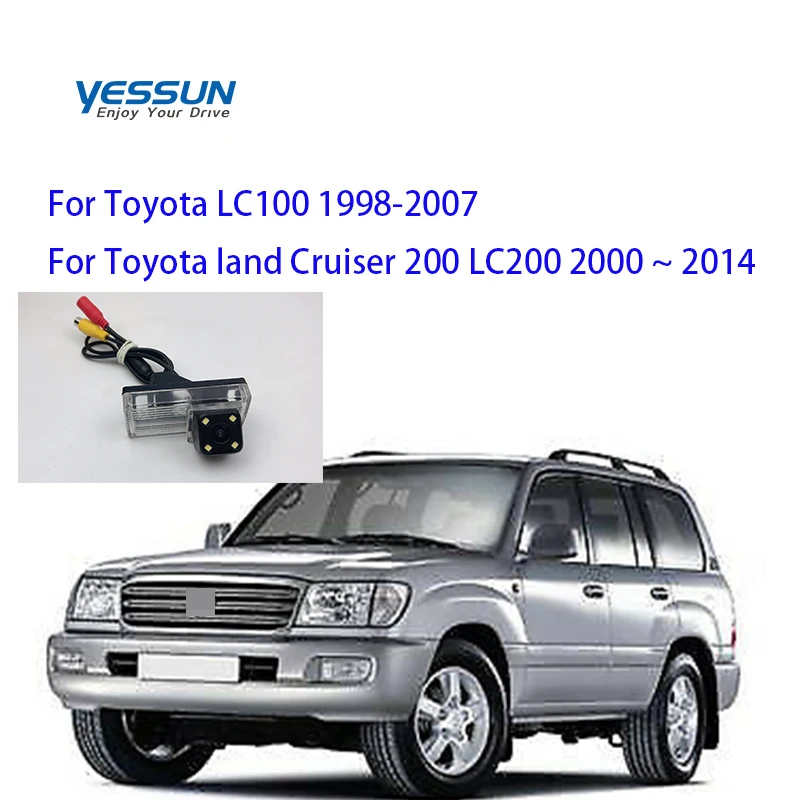 Yessun 175 градусов Автомобильная камера заднего вида для Toyota land Cruiser 200 LC200 2000 2001 2002 2003 2004 2005 2006~ land cruiser 100