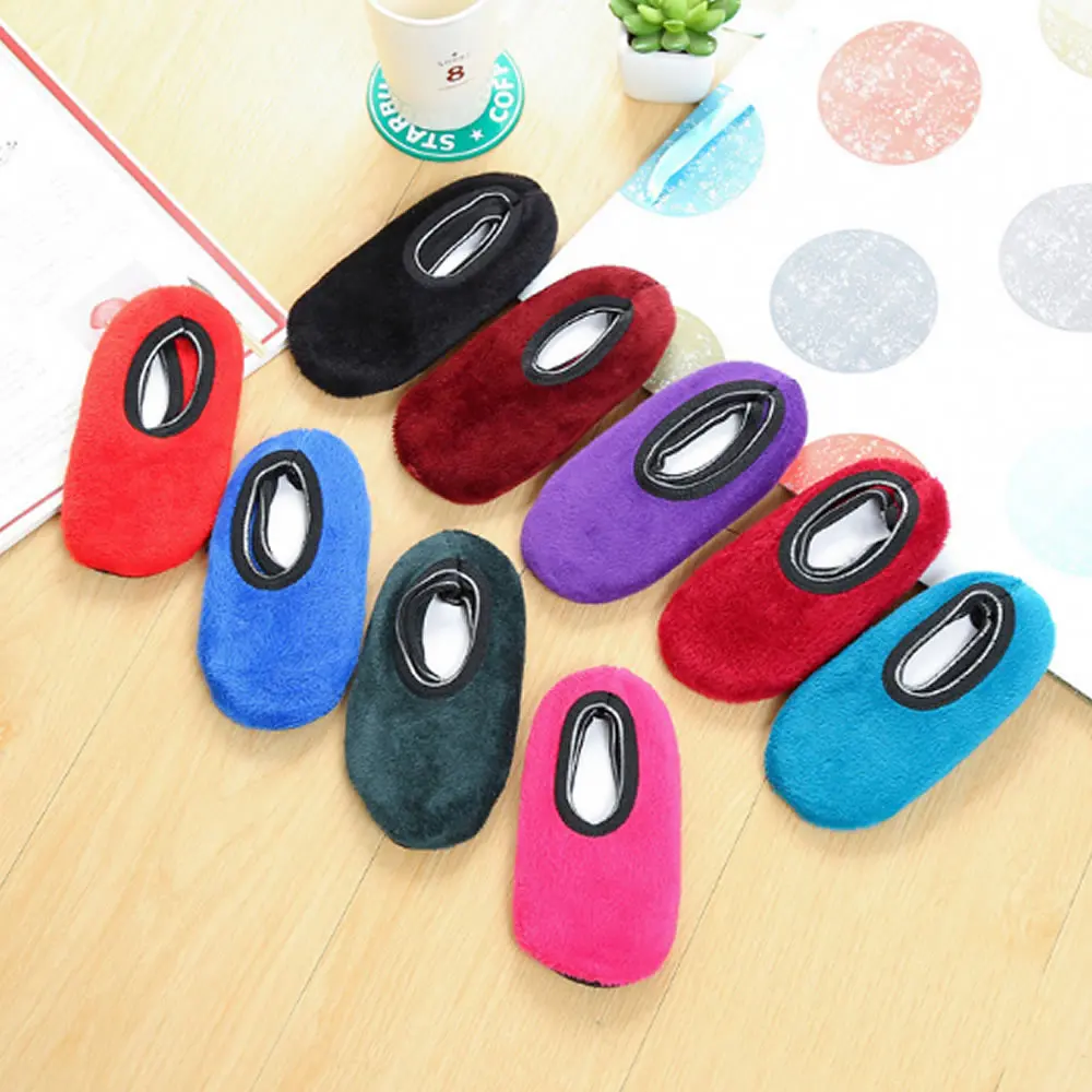 Kids Socks Velvet Thickening Development Center for Indoor Children's Baby Coral Fleece Socks Floor Wear Boy Girl Winter Sokken
