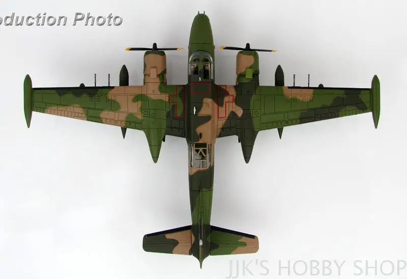 Хобби мастер Дуглас B-26K счетчик захватчик AF64-651 609th S.O.S. 59th S.O.W. Nakhon Phanom 1/72 литая под давлением модель самолета
