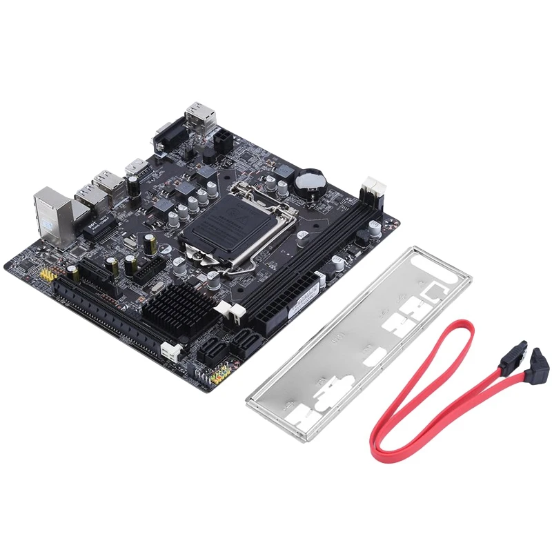 

B75 Lga 1155 Desktop Computer Mainboard With Sata 2.0 Usb 3.0 2 Ddr3 Dimms 16G Motherboard For Pc Durable Accessories For Intel