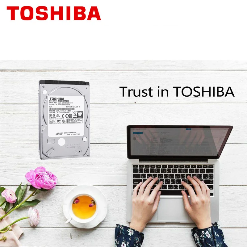 Жесткий Диск TOSHIBA для ноутбука жесткий диск HD 2 5 дюйма толщина 9 мм SATA III 128 м 6 0 5400