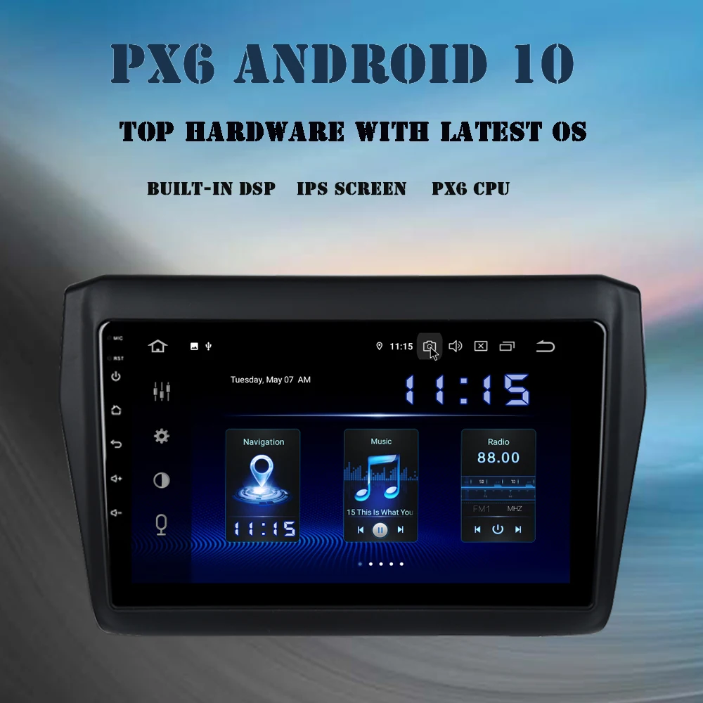 Dasaita 9 &quotAndroid 10 0 автомобильное радио для Suzuki Swift 2018 Ertiga DSP головное устройство